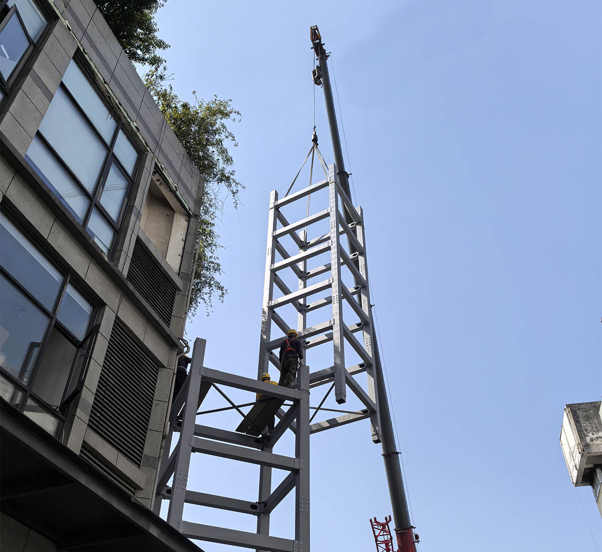  多样化安装方式半成品吊装