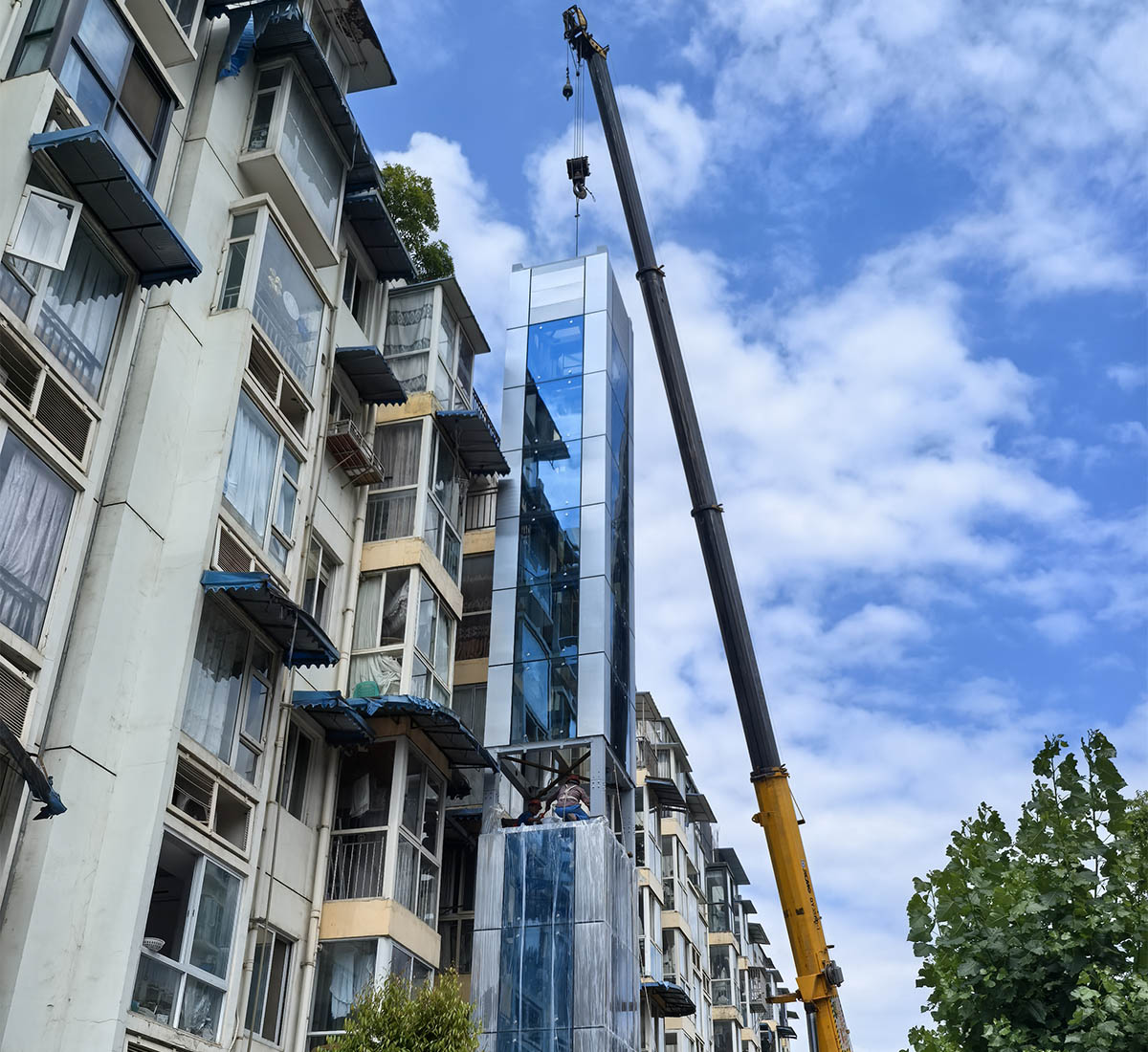 多样化安装方式预制外饰吊装